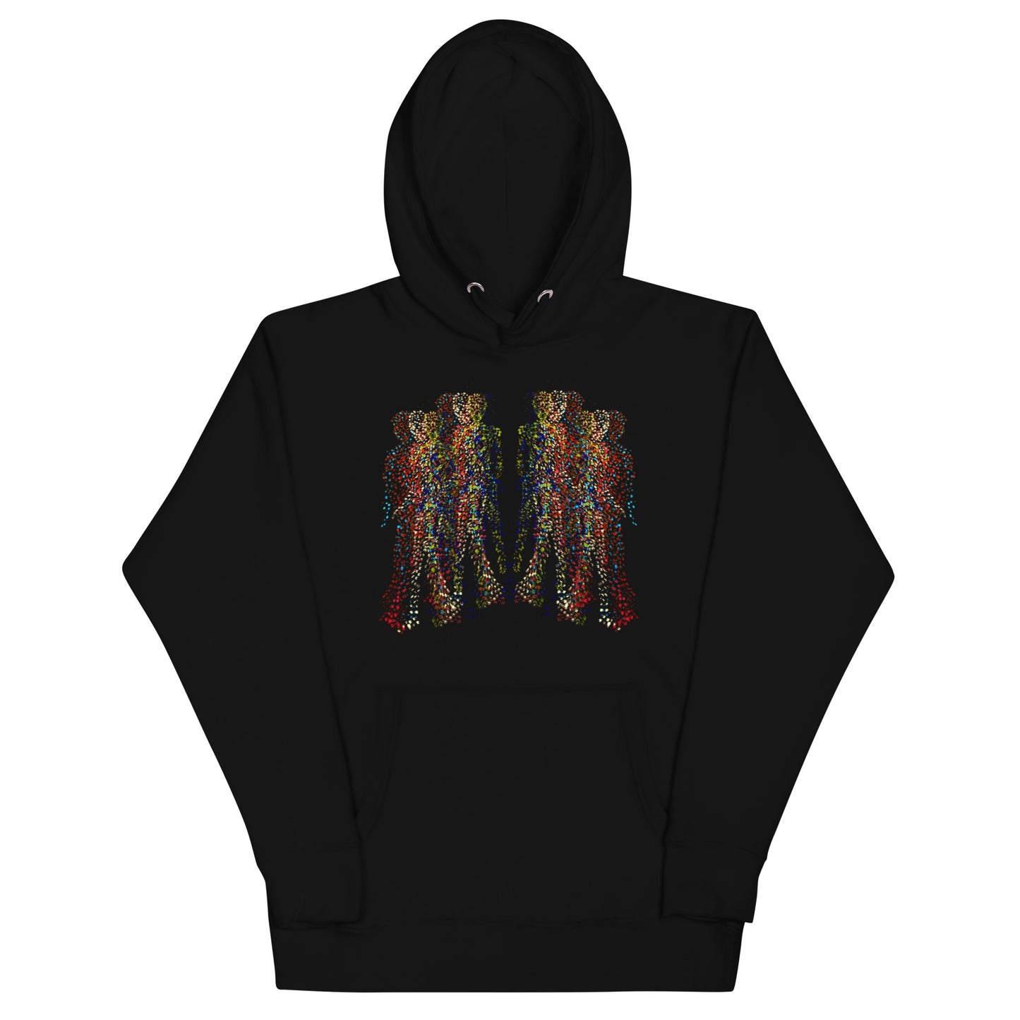 Multi-Dimensional Unisex Hoodie