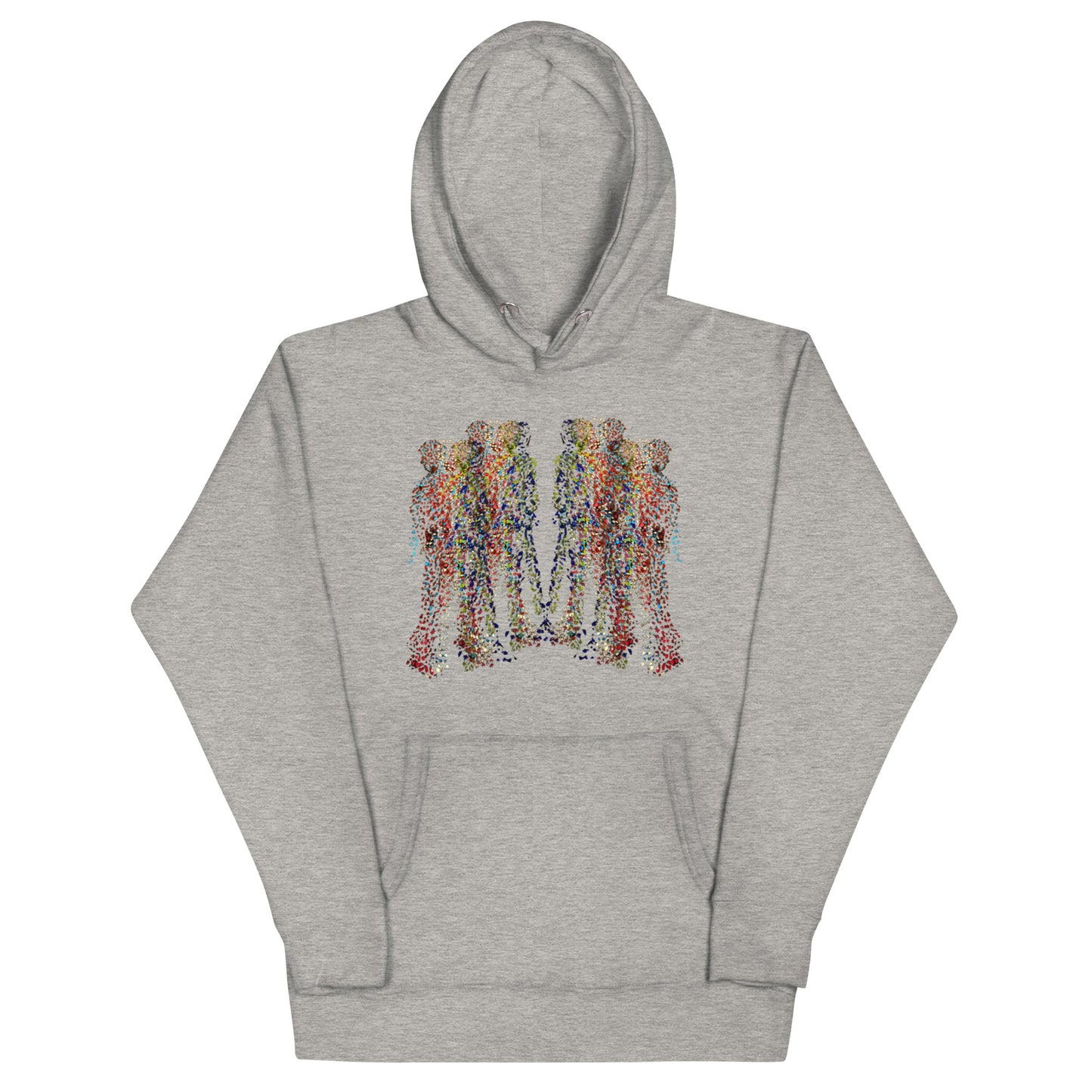 Multi-Dimensional Unisex Hoodie