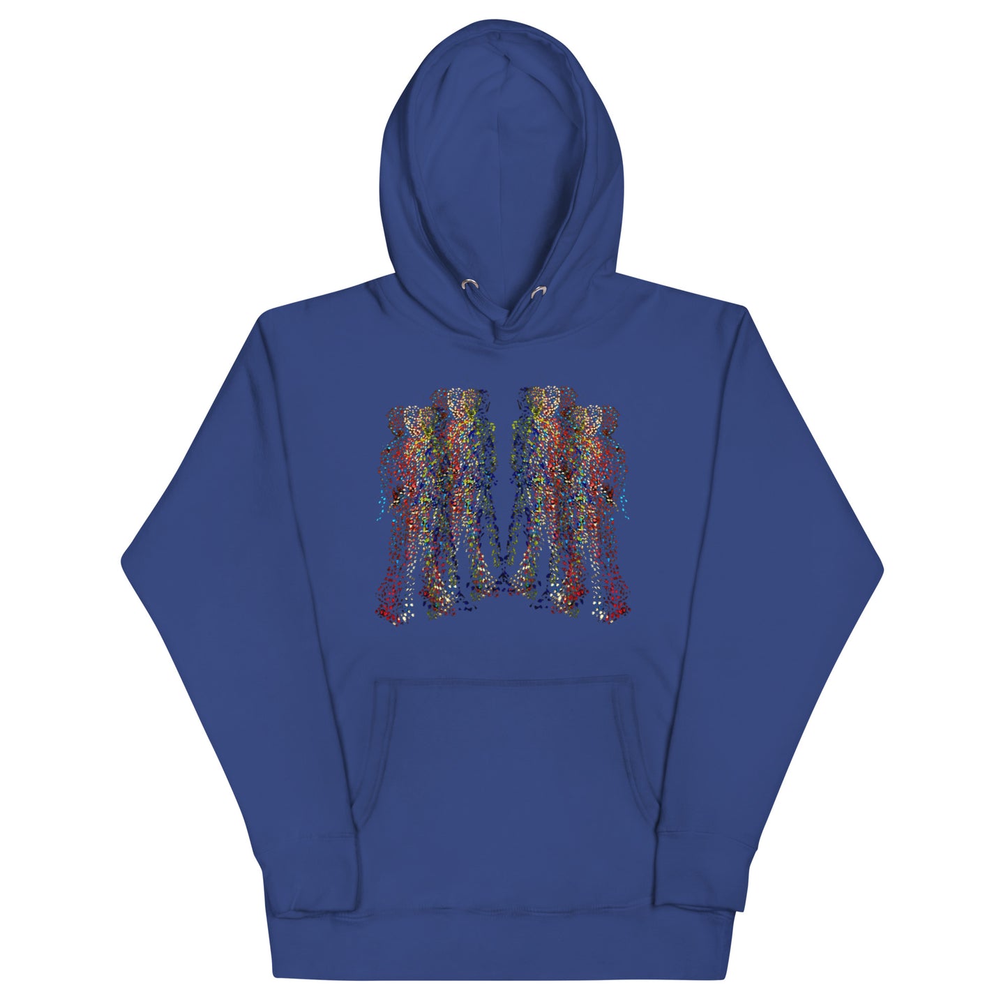 Multi-Dimensional Unisex Hoodie
