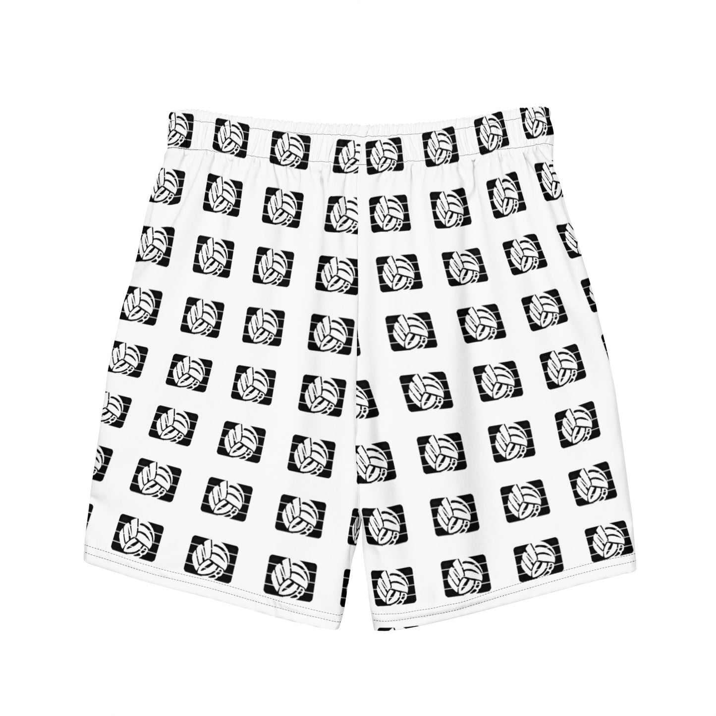 NSVB Swimwear Men' B/W LOGO swim trunks