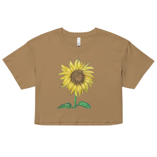 Sunflower Women’s crop top